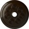 Ekena Millwork Spiral Ceiling Medallion (Fits Canopies up to 4"), Hand-Painted Bronze, 25 1/4"OD x 4"ID x 2"P CM25SPBZS - alternate 1